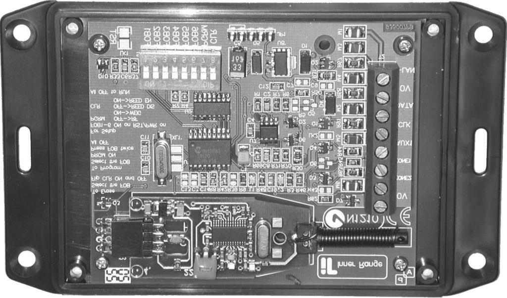p20 Rev 1.0 05/03 CONCEPT IQ. Combined Installation Manual. INSTALLATION DIAGRAMS The RF Module with RF Receiver installed. RF Receiver PCB mounted onto RF Module header socket, JP2.