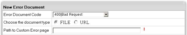 Type: Specify if the text in the previous field must be treated as a URL (Redirect) or as a text message (Message).