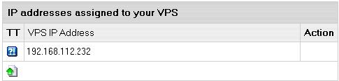 On the control panel home page, click the VPS IPs icon. 2.