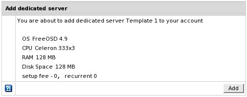 3. If you are satisfied with the server settings, click Add. 4. The server will appear on the Manage servers page.