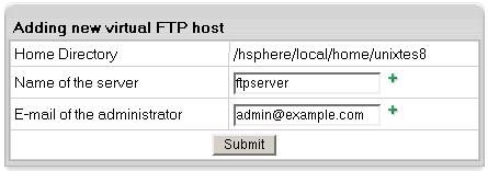 If you have several domains, choose the one to enable virtual FTP for. 4. Click the confirmation link to agree with the charges. 5.