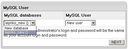 * If you are taken to the setup page again, click the Fix button. This will reset the config.php script which contains settings to access php BB MySQL db.