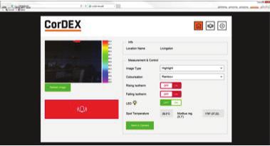 CAMERA WEB SERVER INTERFACE EACH CORDEX MN4XXX CAMERA IS SUPPLIED WITH AN ONBOARD WEB INTERFACE.