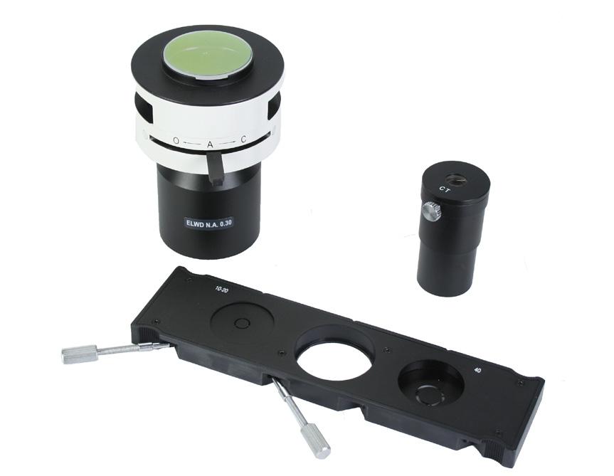 This microscope is an essential tool when viewing living organisms within nutrient medium in petri dishes or cell culture flasks.