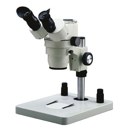 Stereo Zoom Microscopes (1X-4X) Models 11-350-124, 11-350-125, 11-350-126, 11-350-127, 11-350-128, 11-350-129 This series of zoom stereo microscopes offers the convenience and versatility of viewing