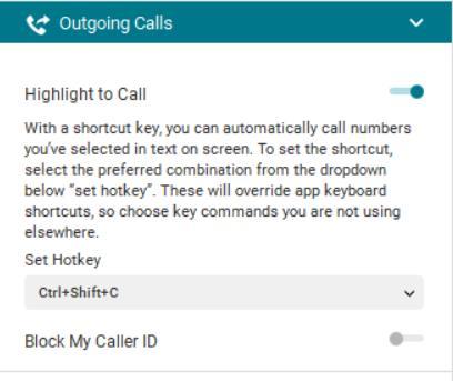 Incoming calls Communicator supports the following service management features allowing supplementary services to be managed using the Preferences and Call Settings view available in the Main window