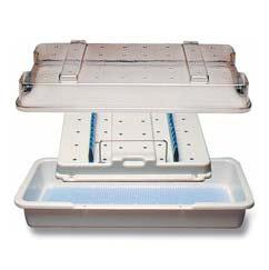 Plastic Universal Trays Designed to accommodate micro to medium sized instrumentation. These trays with their expanded capacity provide ample space to configure comprehensive procedural sets.