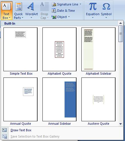 10 usually the same for all pages of a document (for example, the author s name might appear in the upper right-hand corner of every page). To insert a header or footer: 1. Select the Insert tab. 2.
