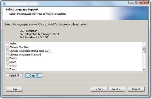 Installing the SAS PC Files Server from the SAS Deployment Wizard 11 9.
