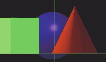 Visibility Using The Z-buffer Any pixel rendered holds a color and a distance from the viewer (z).