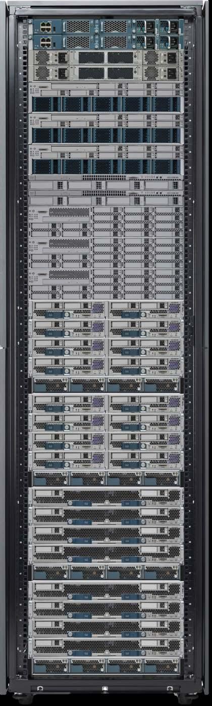 Intensive Up to 32 blades Up to 210TB* Powerful configuration