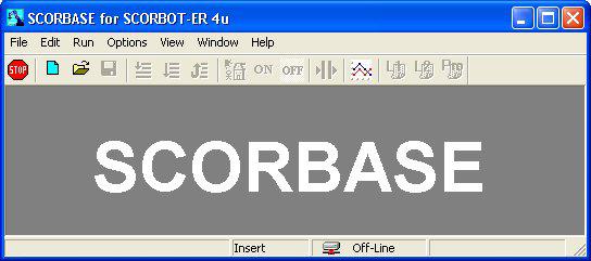 4. Select the SCORBASE for ER-4u command.