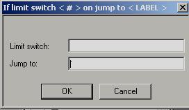 IL If Limit Switch < # > on jump to <Label> 2,Pro The IL is a conditional jump command.