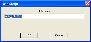LS Load Script Pro Figure 6-34: Send Command (CNC Device) Dialog Box Enter the device ID and the command in the boxes.