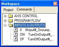 Input/Output Commands Level 1 & 2 Introductory & Advanced Pro Professional Figure 6-36: Command Tree - Inputs & Outputs