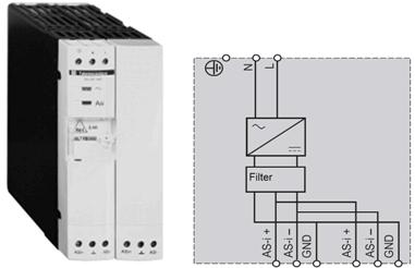AS-Interface Power Supply Units Phaseo AS-Interface Power Supplies At a Glance This is an overview of the Phaseo range of ASI ABL power supplies.