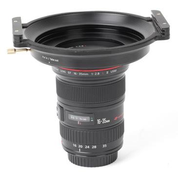 The diameter of this ring is 82mm, for example allows use of the 150 holder on Canon 16-35mm wide angle lens directly.