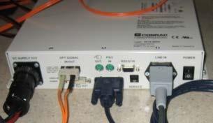 monitor power cable Connects from the in-room patch panel to
