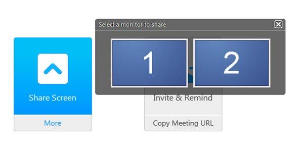 5 Sharing your Desktop You may wish share content with participants including your files (including video), desktop, applications, web content or web browsers within WebEx Meeting