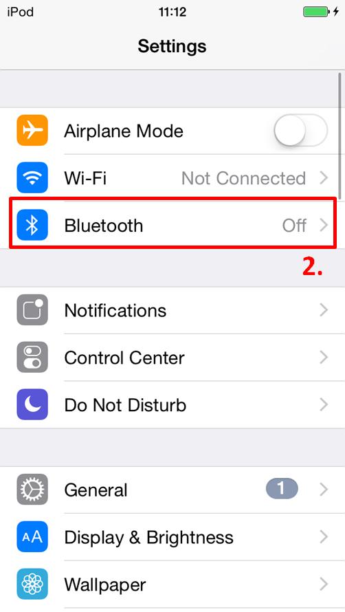 Enabling Bluetooth This app uses Bluetooth for