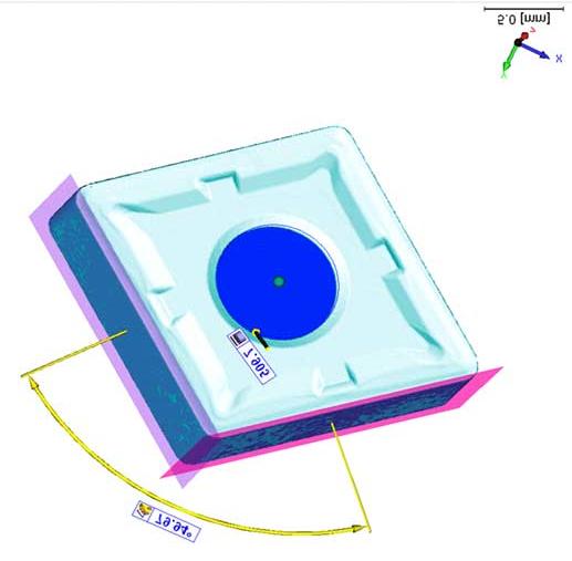 Quality Digest Magazine 8 of 10 Figure 10: 3-D dimensioning of the measured solid of an insert Gearwheel measurements For a fast and areal acquisition of the whole geometry of the gearing of