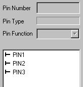 Editing Device Symbols 145 pin list has been added for each pin. For this example we want to name the pins Source, Gate, and Drain.