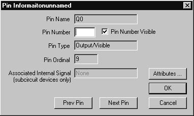 See Chapter 6, Advanced Schematic Editing, for more information. This button displays the general Attributes dialog for the selected bus.