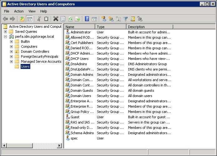 Directory Users and Computers MMC plugin, commonly referred to as ADUC.