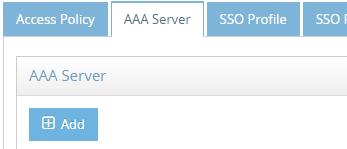 Add one Active Directory based AAA Server To add one Active