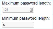 Password Field Wizard The Password field wizard provides a number of options for restricting password entry options, and enforcing regular updates.