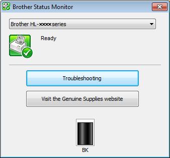 Driver and Software Status Monitor The Status Monitor utility is a configurable software tool for monitoring the status of one or more devices, allowing you to get immediate notification of error