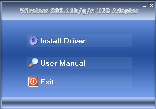 3. Insert the driver CD into your CD-ROM.