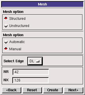 L1 D2 L2 D1 DL Use the above setup to generate the mesh in this lab.