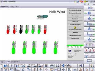 Communication takes place via a CAN bus system, the EUROMAP interface remains free. Webcam A webcam is integrated in the injection molding machine to visualize production monitoring.