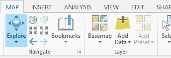 Adding data to the map We can begin a new analysis in ArcGIS Pro by adding one or more datasets to our map. We ll discuss adding map layers first.