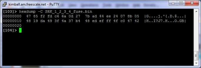 Note the C option to hexdump is essential!