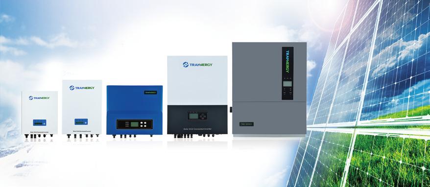 About Trannergy Product Advantage Trannergy Co. Ltd., dedicated for developing, manufacturing and marketing of solar inverters, is one of the leading brands in the solar industry.