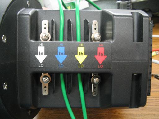 CHAPTER 4: ELECTRICAL INSTALLATION CT LEADS WITH NO METER TERMINATION (PASS THROUGH) Other current connections are shown in sections 4.2 and 4.3.