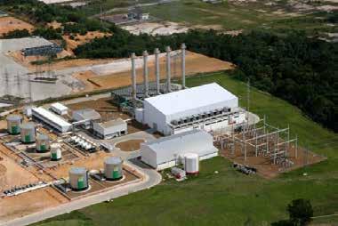 SERVICES UTE Tambaqui (PETROBRAS) UHE CHANGUINOLA I (AES - Panamá) The Thermal Plant of Tambaqui consists of 5 Turbo Generators, with