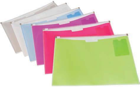 Assorted Colours AE43920 7-11888-43920-1 12/24 Expanding Files, 6