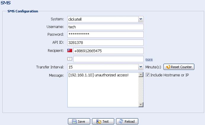 Function Verify Password Subject E-Mail Address List Test Description Some mail servers are required to verify the password. Please enter the user name and password. Enter the subject for the E-Mail.