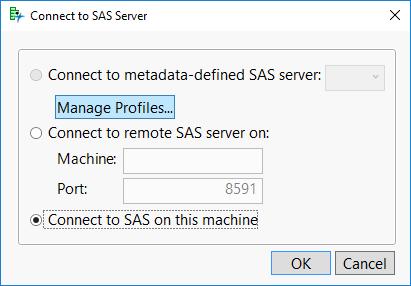 Local SAS Session Editor Opening a SAS Program Use the context menu (Open With LSAF SAS Session) to open a SAS Program with the LSAF SAS Editor.