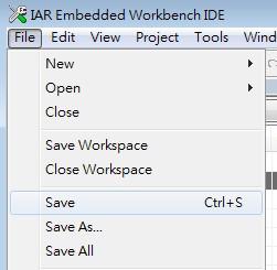 2. Edit the code shown below in the editor window. Click File Save and save as main.c #include <stdio.