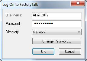 computer; You automatically become a FactoryTalk Administrator and Automatically get Logged In as