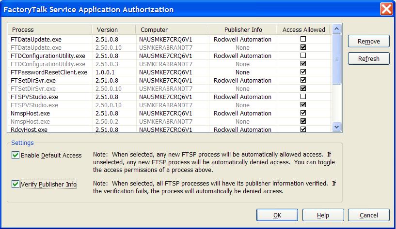 1) Application Authorization Acts like an application white listing service to