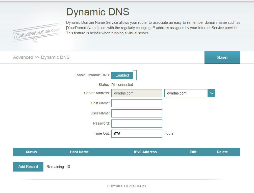 Section 3 - Configuration Dynamic DNS Most Internet Service Providers (ISPs) assign dynamic (changing) IP addresses.