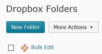 Organizing your Dropbox I. Creating Folders A. Adding Folders through the Dropbox Tool 1. On the Dropbox Folders page, click on New Folder. 2. Enter all the information for your Folder.