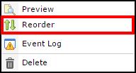 Reordering Folders and Categories The following explains how to reorder folders and categories. 1.