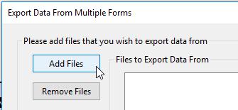 EXPORT MULTIPLE PDF FORM FILES DATA TO EXCEL 1. Open your Master Form file in Acrobat DC OR 2.