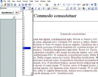 Step 2: Changing the font size of a document heading You will now change the font size of the heading.